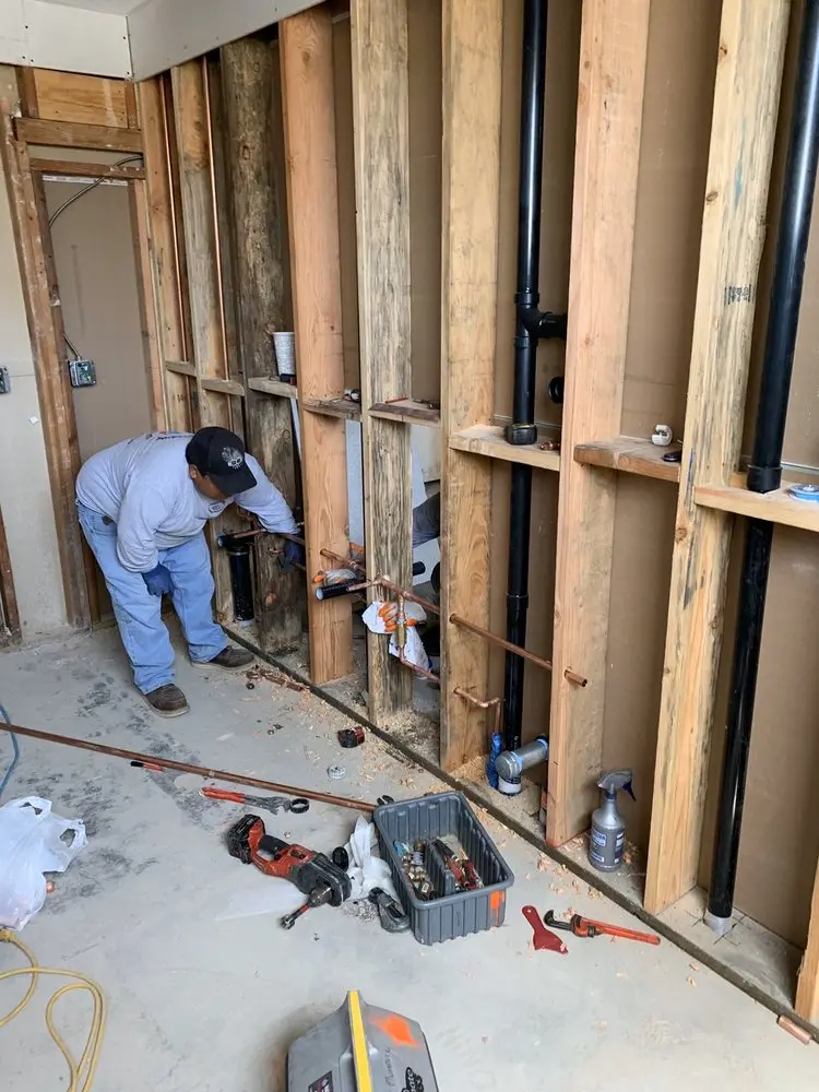 Commercial rough-in plumbing for Water Heater Replacement in Ossining